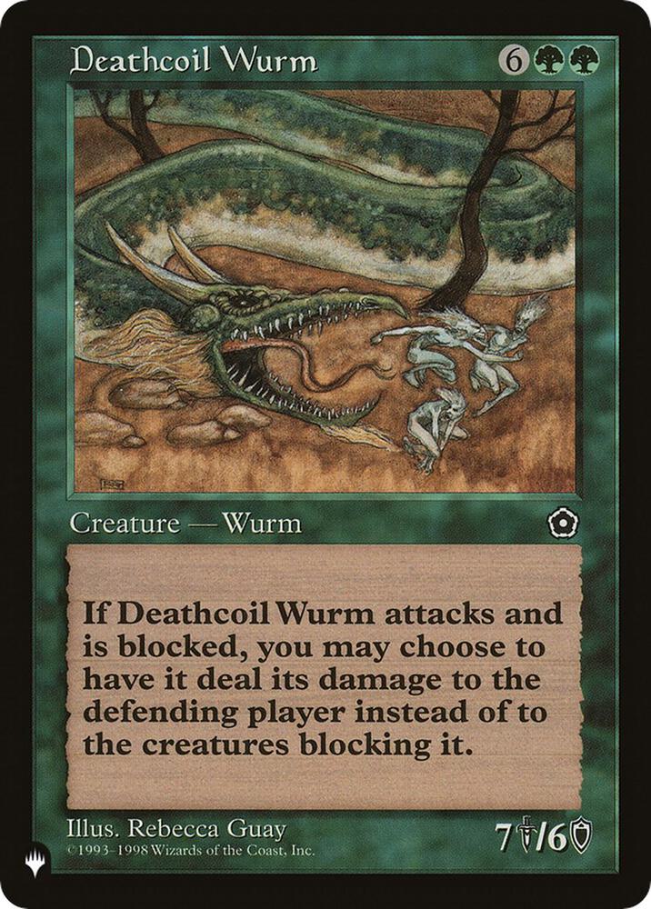 Deathcoil Wurm-The List Reprints-R-Normal