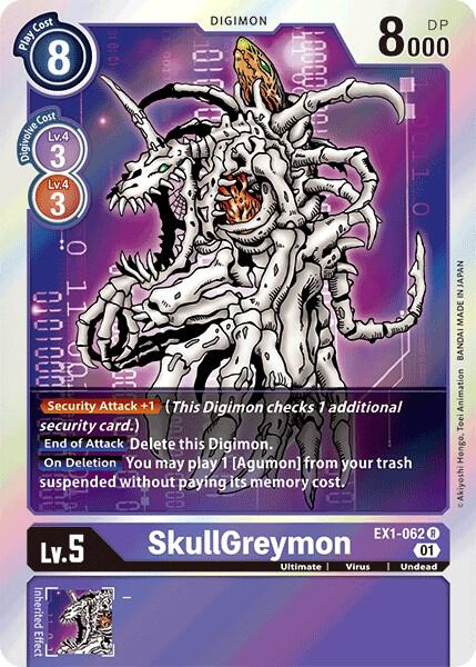 SkullGreymon-Classic Collection-Rare-Foil