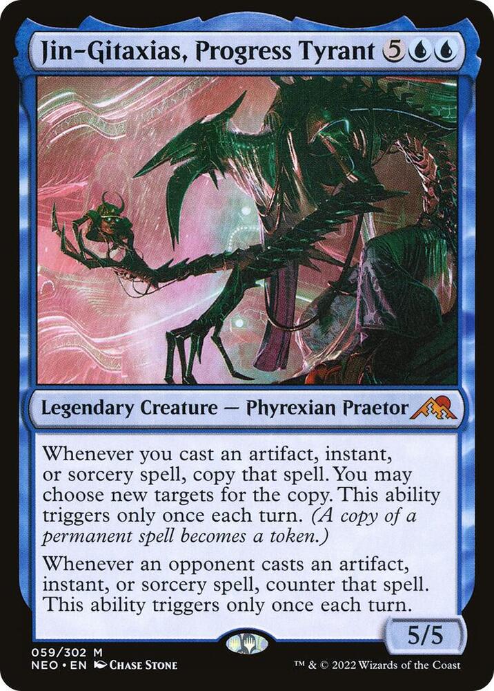 Jin-Gitaxias, Progress Tyrant-Kamigawa: Neon Dynasty-M-Normal