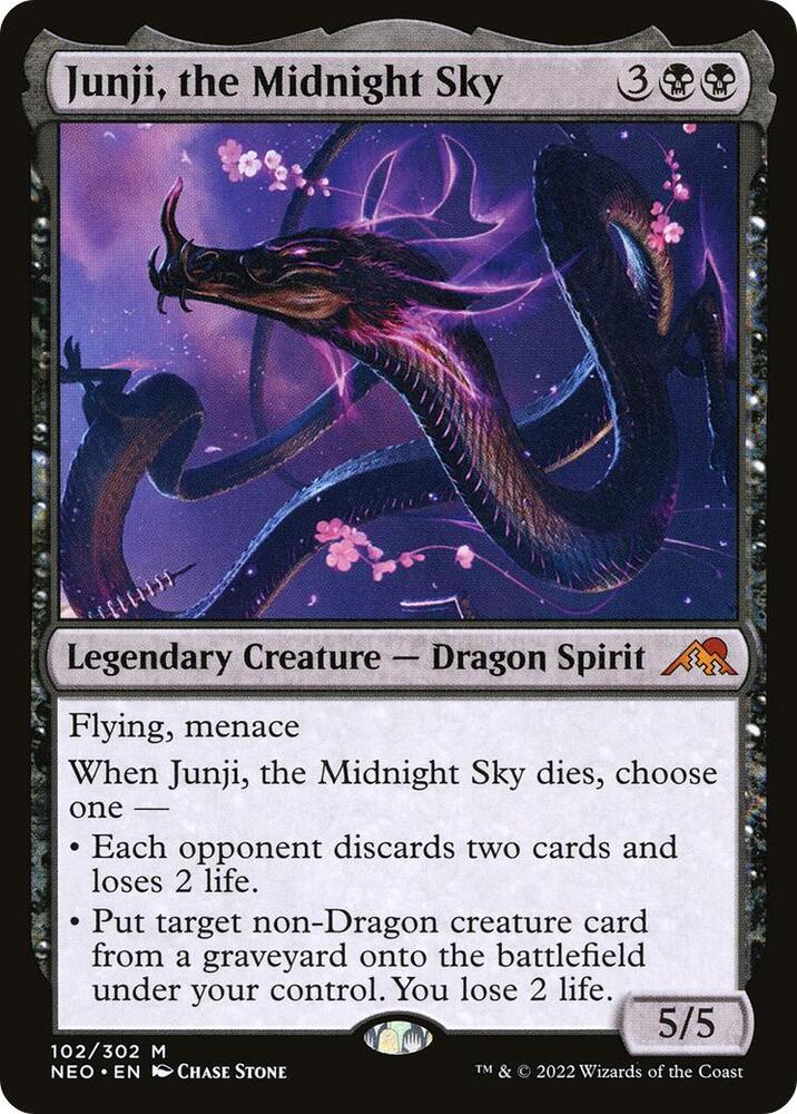 Junji, the Midnight Sky-Kamigawa: Neon Dynasty-M-Normal