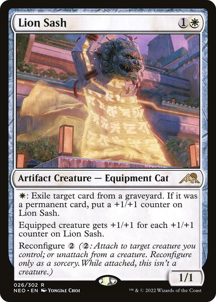 Lion Sash-Kamigawa: Neon Dynasty-R-Normal