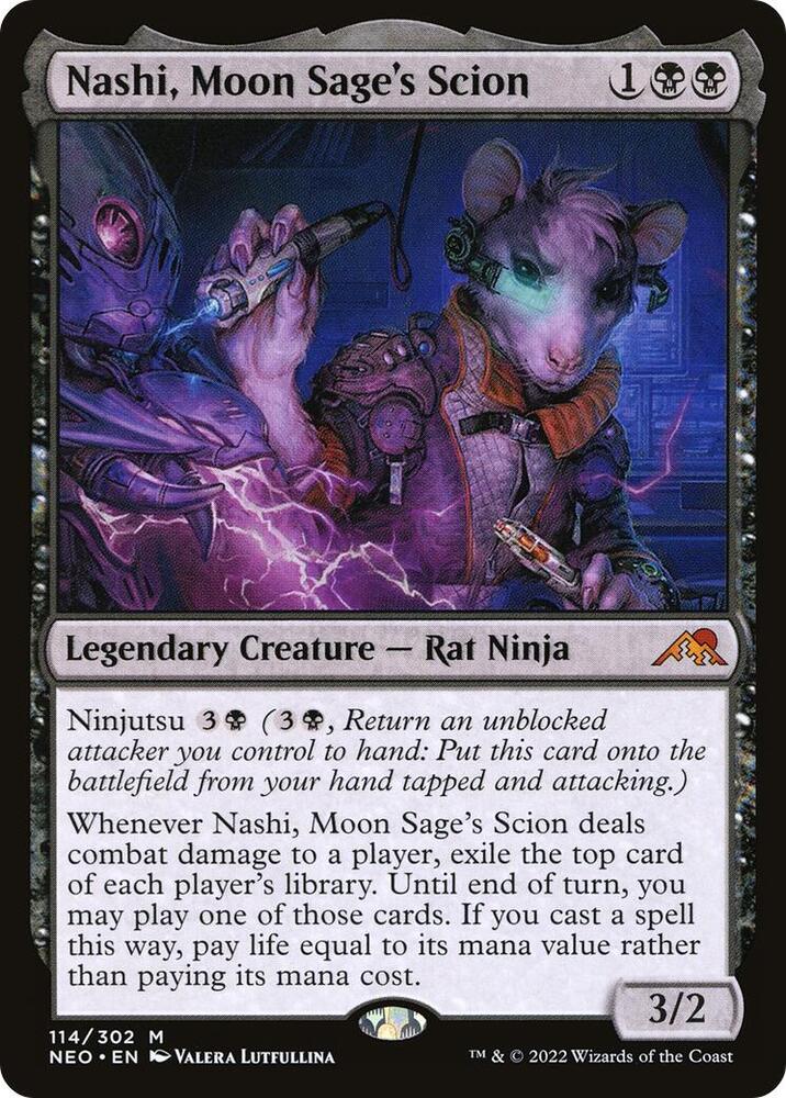 Nashi, Moon Sage's Scion-Kamigawa: Neon Dynasty-M-Normal