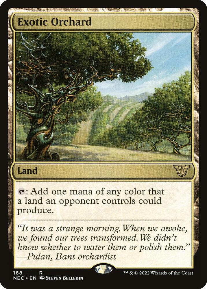 Exotic Orchard-Commander: Kamigawa: Neon Dynasty-R-Normal