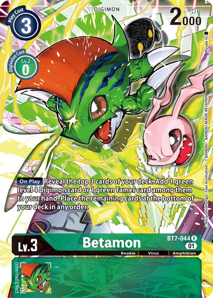 Betamon (Alternate Art)-Next Adventure-Rare-Foil