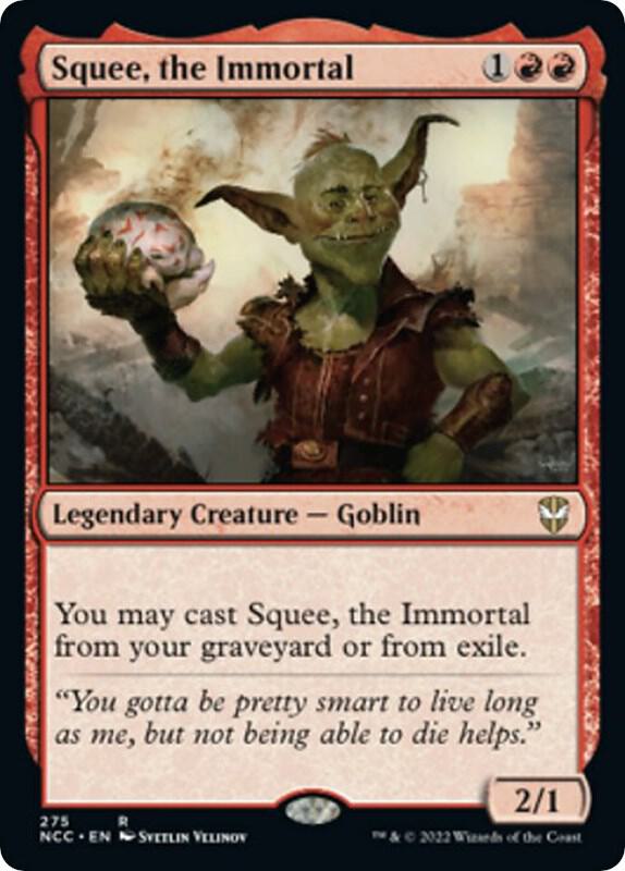 Squee, the Immortal-Commander: Streets of New Capenna-R-Normal