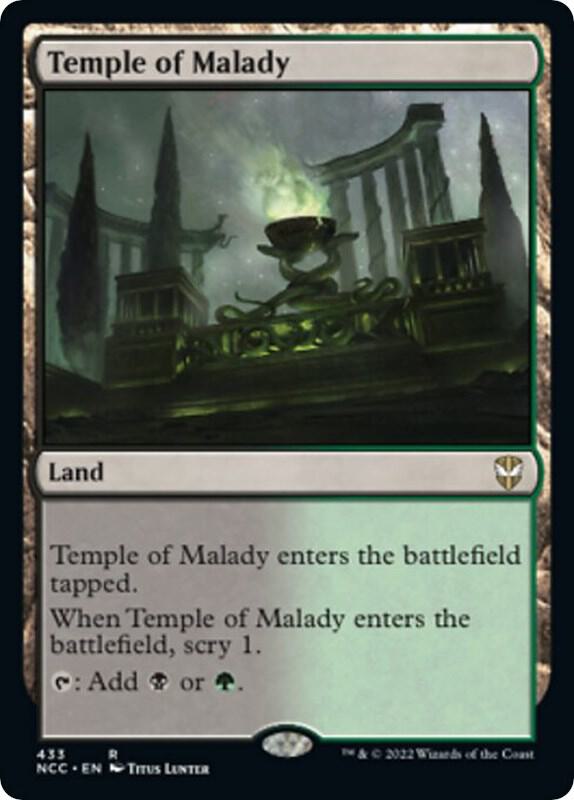 Temple of Malady-Commander: Streets of New Capenna-R-Normal