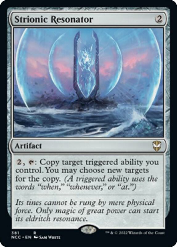 Strionic Resonator-Commander: Streets of New Capenna-R-Normal