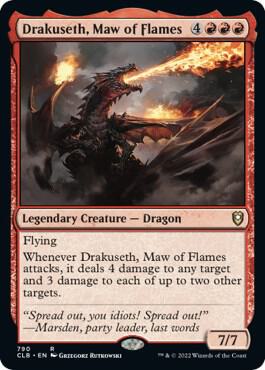 Drakuseth, Maw of Flames-Commander Legends: Battle for Baldur's Gate-R-Normal