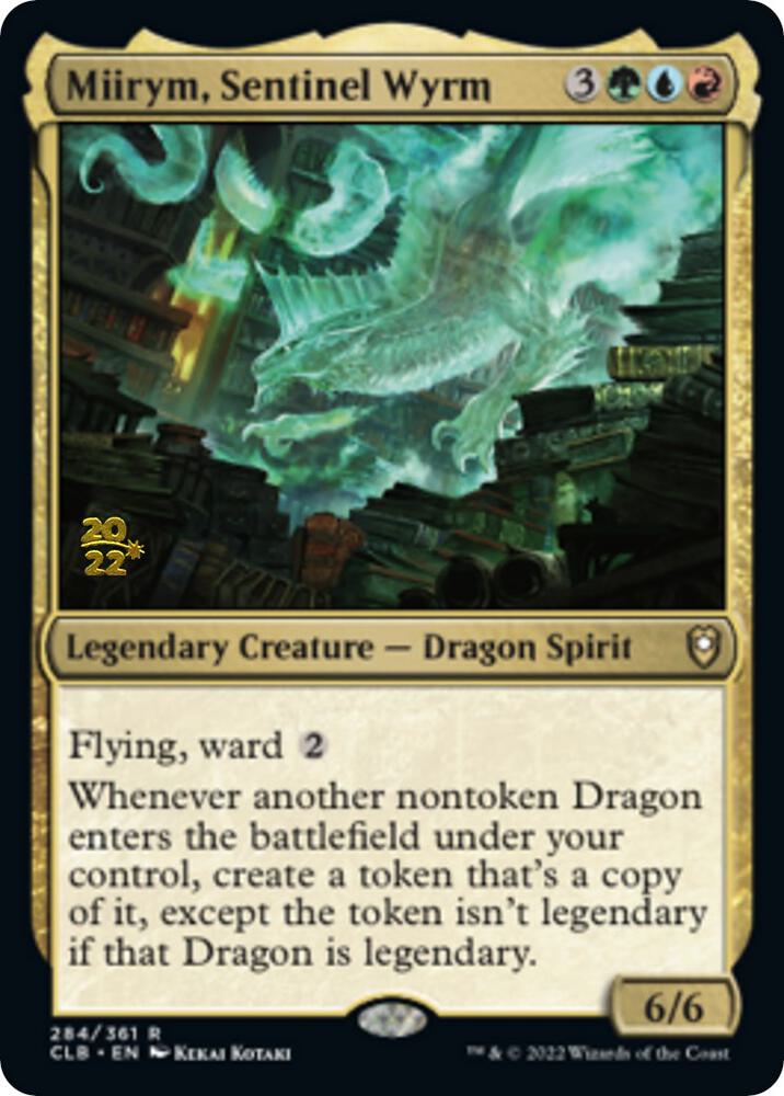 Miirym, Sentinel Wyrm-Prerelease Cards-R-Foil