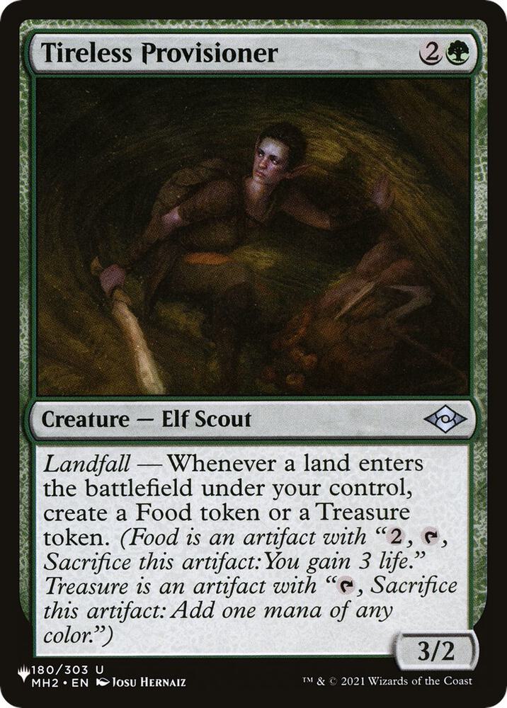 Tireless Provisioner-The List Reprints-U-Normal