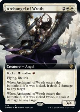 Archangel of Wrath (Extended Art)-Dominaria United-R-Normal