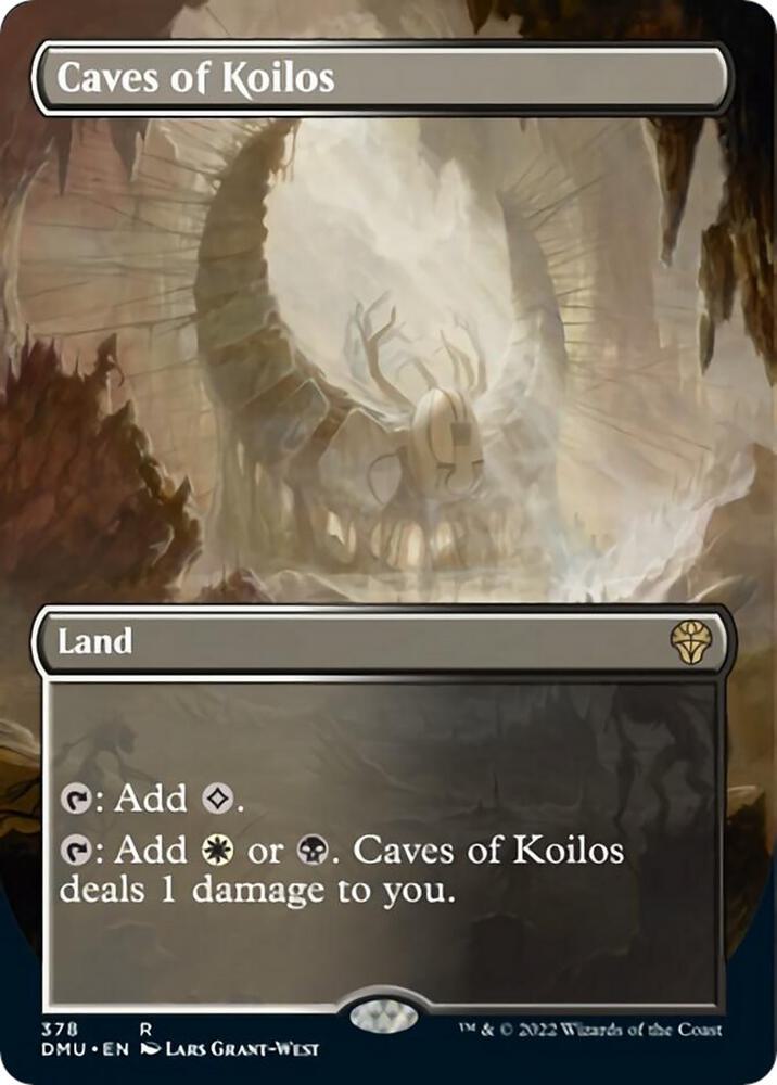 Caves of Koilos (Borderless)-Dominaria United-R-Normal