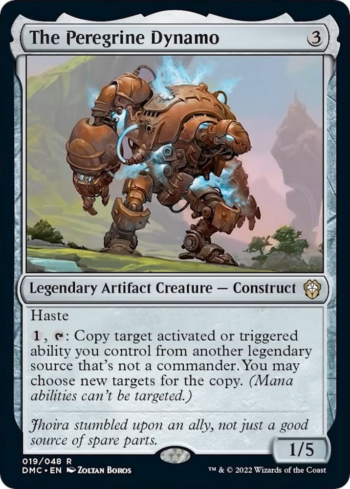 The Peregrine Dynamo-Commander: Dominaria United-R-Normal