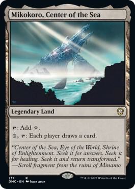 Mikokoro, Center of the Sea-Commander: Dominaria United-R-Normal