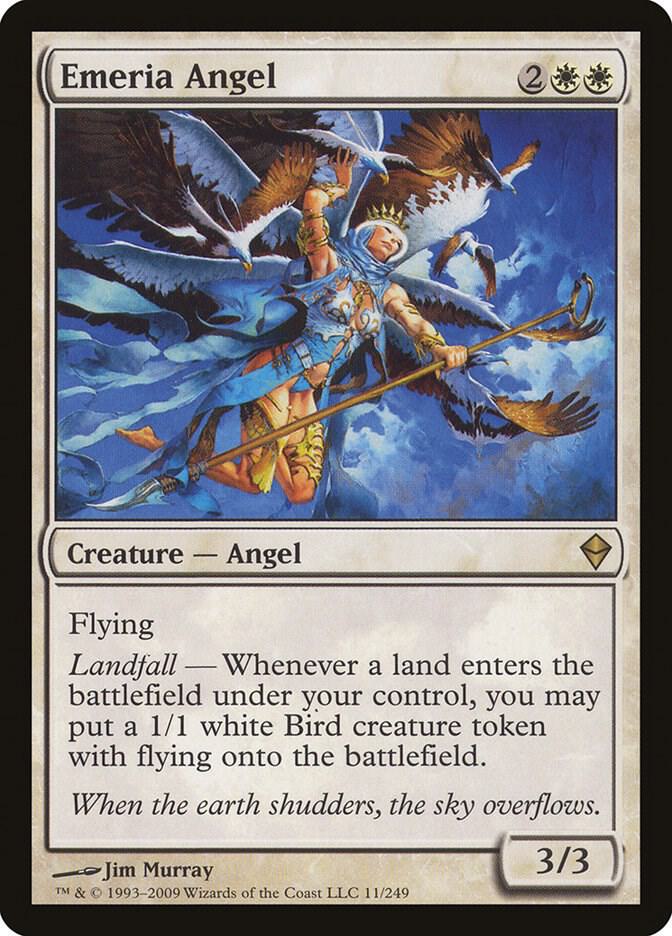 Emeria Angel-Zendikar-R-Foil