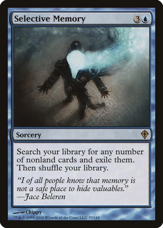 Selective Memory-Worldwake-R-Normal