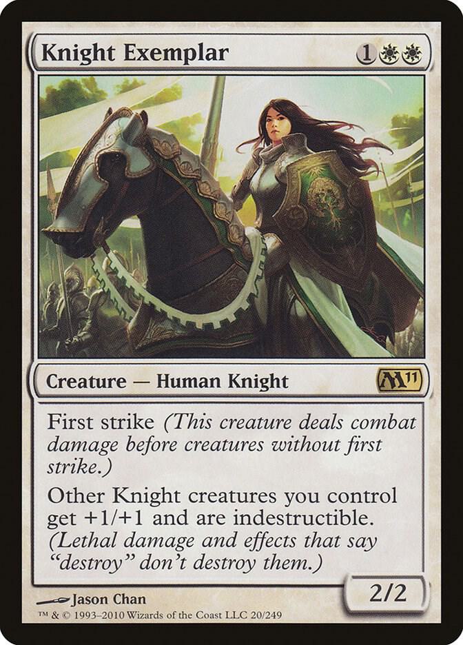 Knight Exemplar-Magic 2011 (M11)-R-Normal
