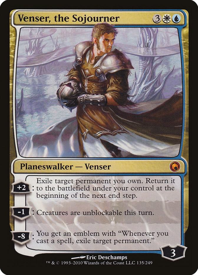 Venser, the Sojourner-Scars of Mirrodin-M-Normal