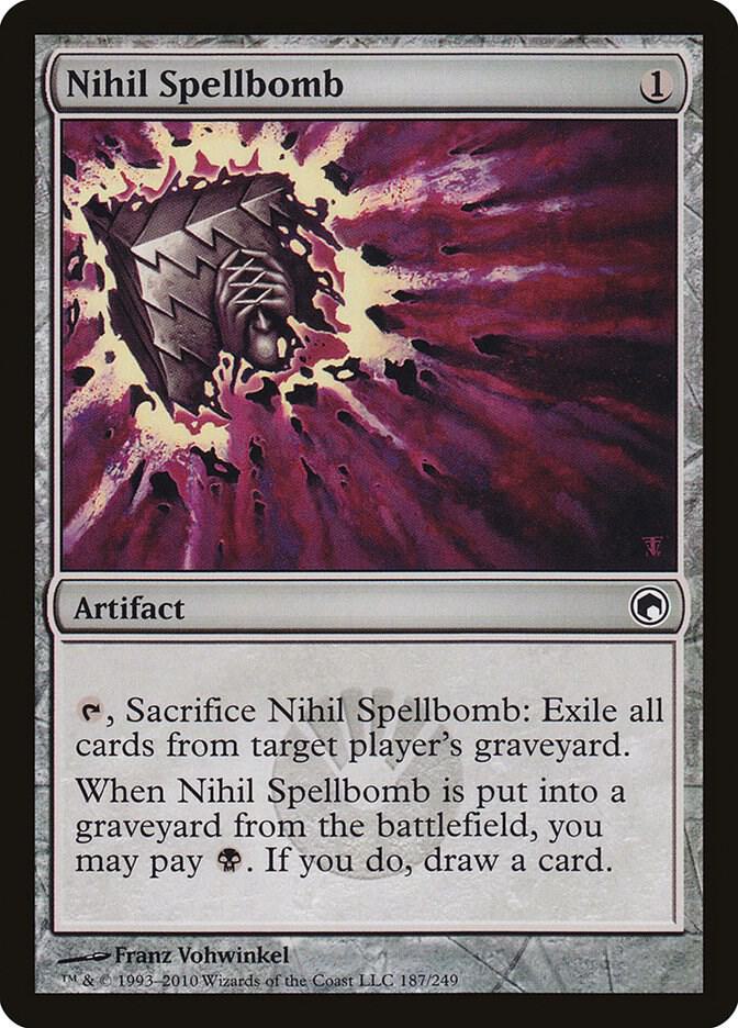 Nihil Spellbomb-Scars of Mirrodin-C-Normal