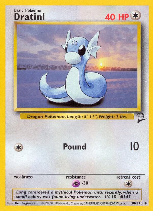 Dratini-Base Set 2-Uncommon-Normal