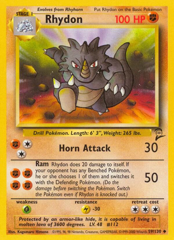 Rhydon-Base Set 2-Uncommon-Normal