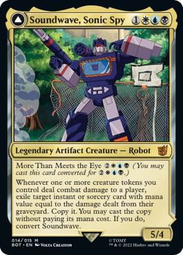 Soundwave, Sonic Spy-Universes Beyond: Transformers-M-Normal