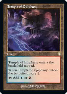 Temple of Epiphany (Retro Frame)-Commander: The Brothers' War-R-Normal