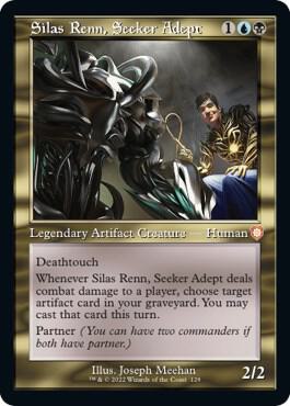 Silas Renn, Seeker Adept (Retro Frame)-Commander: The Brothers' War-M-Normal