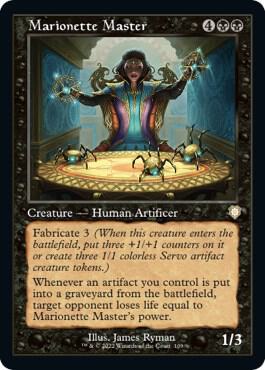 Marionette Master (Retro Frame)-Commander: The Brothers' War-R-Normal