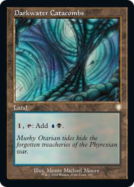 Darkwater Catacombs (Retro Frame)-Commander: The Brothers' War-R-Normal