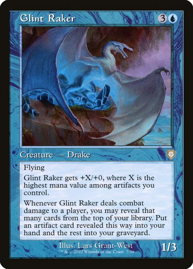 Glint Raker (Retro Frame)-Commander: The Brothers' War-R-Normal