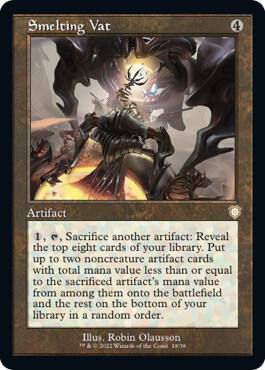 Smelting Vat (Retro Frame)-Commander: The Brothers' War-R-Normal