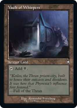 Vault of Whispers (Retro Frame)-Commander: The Brothers' War-C-Normal