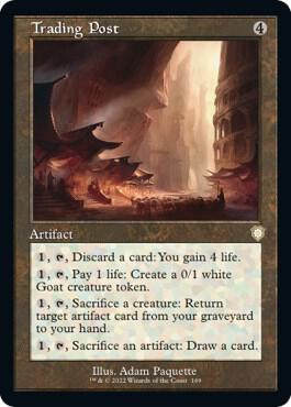 Trading Post (Retro Frame)-Commander: The Brothers' War-R-Normal