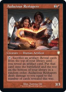 Audacious Reshapers (Retro Frame)-Commander: The Brothers' War-R-Normal