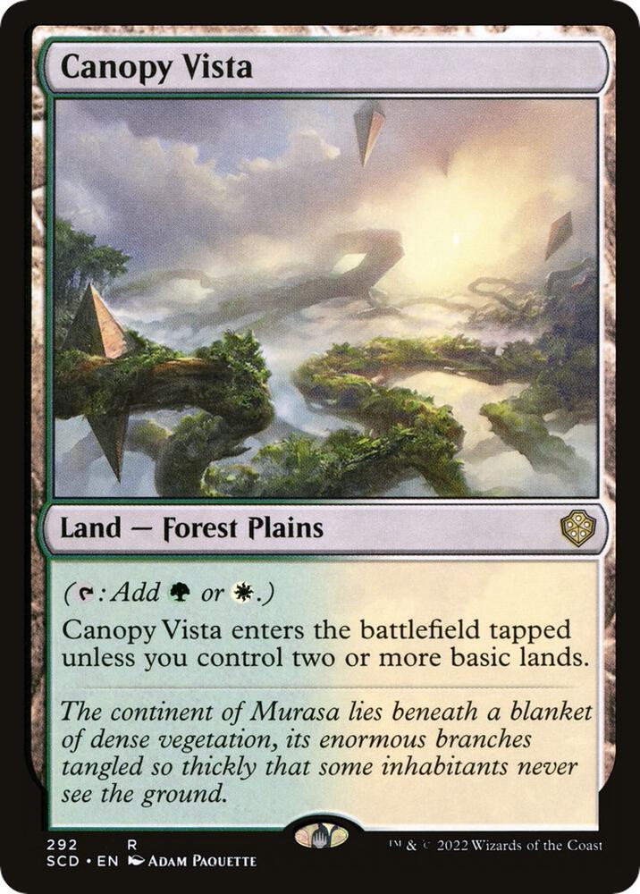 Canopy Vista-Starter Commander Decks-R-Normal