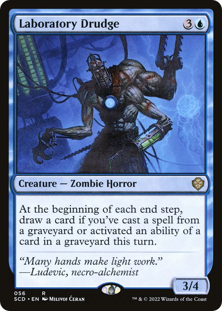 Laboratory Drudge-Starter Commander Decks-R-Normal