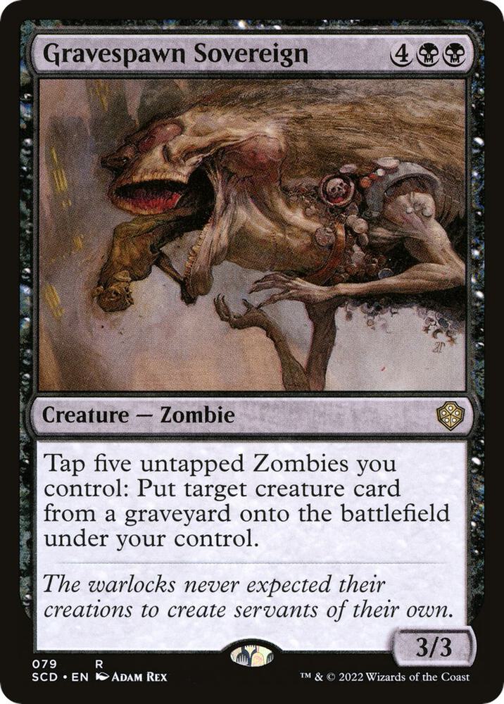Gravespawn Sovereign-Starter Commander Decks-R-Normal