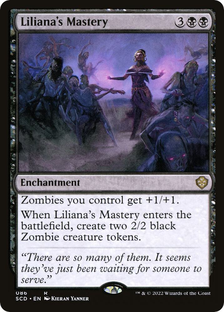 Liliana's Mastery-Starter Commander Decks-R-Normal
