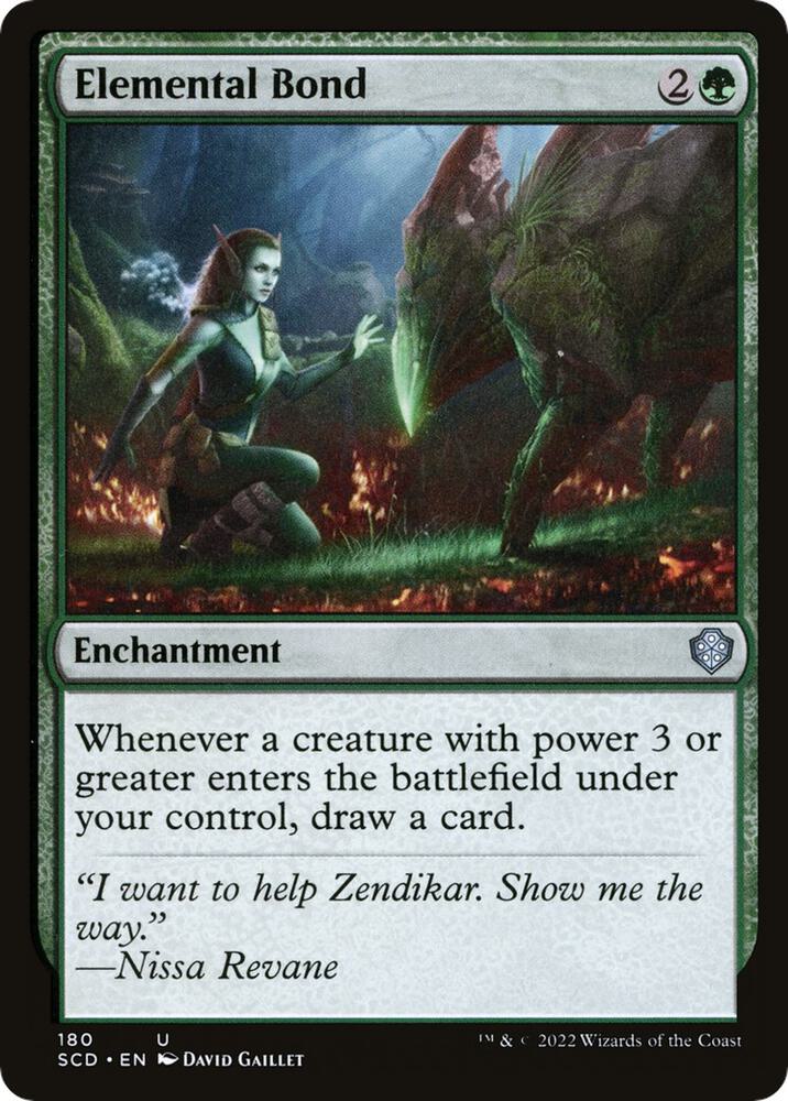 Elemental Bond-Starter Commander Decks-U-Normal