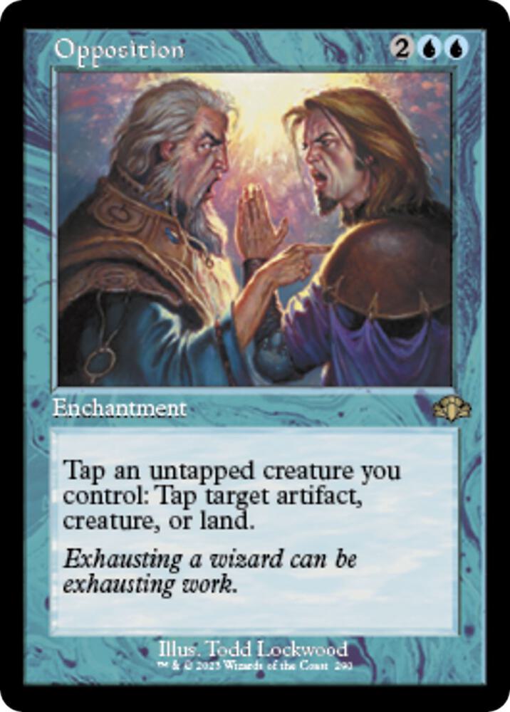 Opposition (Retro Frame)-Dominaria Remastered-R-Normal