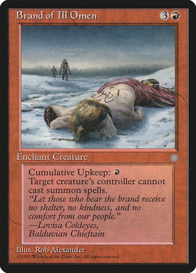 Brand of Ill Omen-Ice Age-R-Normal