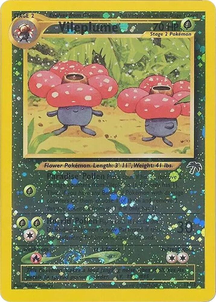 Vileplume-Southern Islands-Promo-Reverse Holofoil
