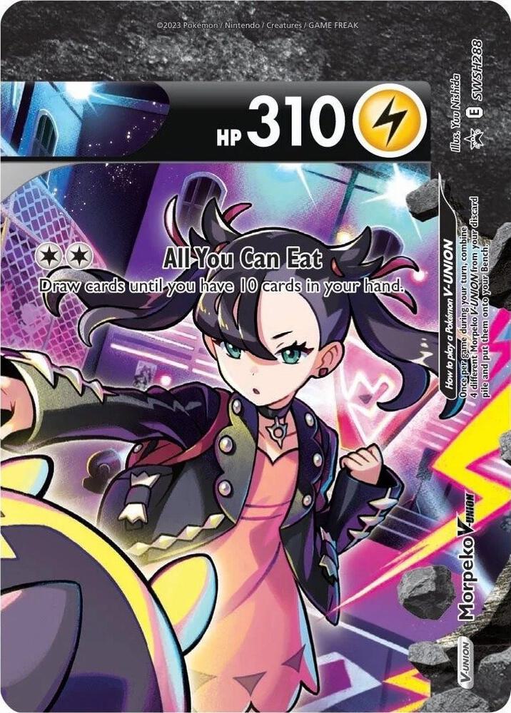 Morpeko V-Union - SWSH288-SWSH: Sword & Shield Promo Cards-Promo-Holofoil
