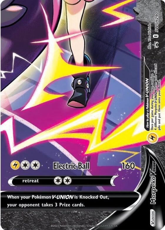 Morpeko V-Union - SWSH290-SWSH: Sword & Shield Promo Cards-Promo-Holofoil
