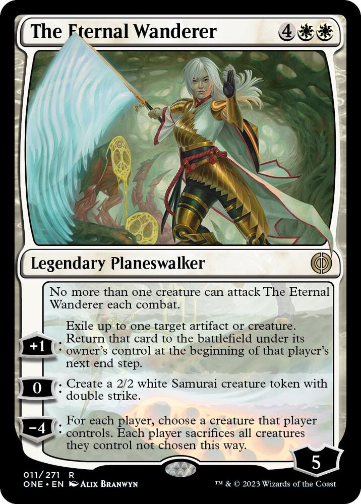 The Eternal Wanderer-Phyrexia: All Will Be One-R-Normal