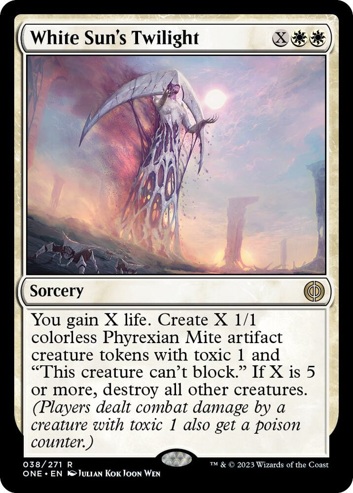 White Sun's Twilight-Phyrexia: All Will Be One-R-Foil