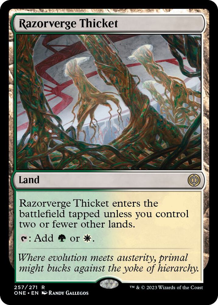 Razorverge Thicket-Phyrexia: All Will Be One-R-Normal