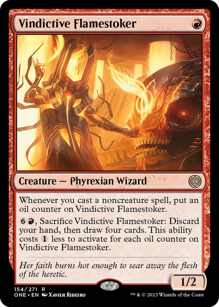 Vindictive Flamestoker-Phyrexia: All Will Be One-R-Normal