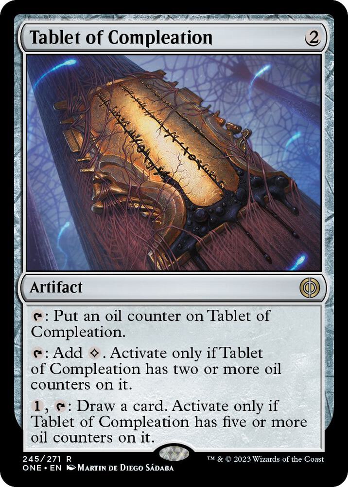 Tablet of Compleation-Phyrexia: All Will Be One-R-Normal